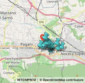 Mappa Piazza CICALESI, 84014 Nocera Inferiore SA, Italia (1.04765)