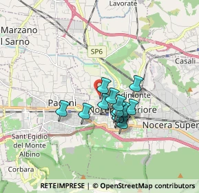 Mappa Piazza CICALESI, 84014 Nocera Inferiore SA, Italia (1.27357)