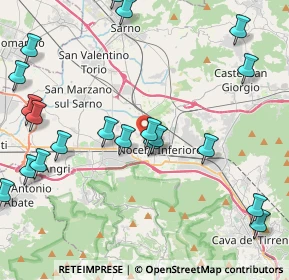 Mappa Via Cicalese, 84014 Nocera Inferiore SA, Italia (5.6925)