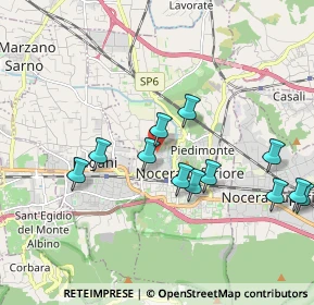 Mappa Via Cicalese, 84014 Nocera Inferiore SA, Italia (2.08333)