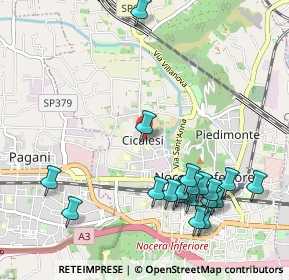 Mappa Via Cicalese, 84014 Nocera Inferiore SA, Italia (1.29053)