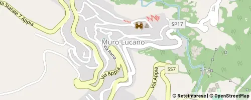Mappa Muro Lucano