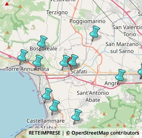 Mappa Via Antonio De Curtis-Totơ, 84018 Scafati SA, Italia (4.98167)
