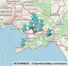 Mappa Via Fosso dei Bagni, 84018 Scafati SA, Italia (9.11583)