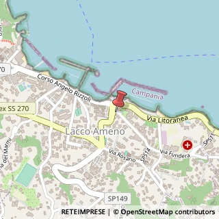 Mappa Via IV Novembre, 6, 80076 Lacco Ameno, Napoli (Campania)