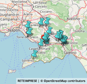 Mappa Via Volturno, 84018 Scafati SA, Italia (10.097)