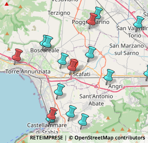 Mappa Via Volturno, 84018 Scafati SA, Italia (5.00688)