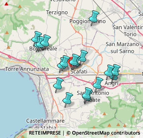 Mappa Via Volturno, 84018 Scafati SA, Italia (3.47444)