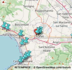 Mappa Via Volturno, 84018 Scafati SA, Italia (4.80333)