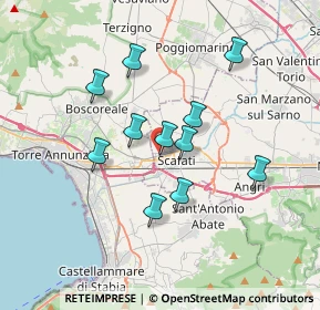 Mappa Via Volturno, 84018 Scafati SA, Italia (3.17091)