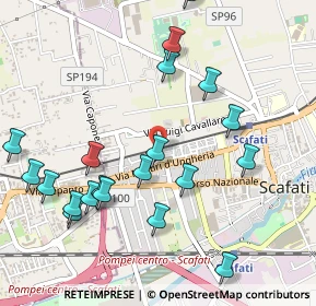 Mappa Via Volturno, 84018 Scafati SA, Italia (0.615)