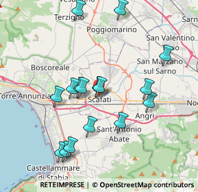 Mappa Via Cesare Battisti, 84018 Scafati SA, Italia (4.00688)