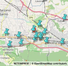 Mappa Via De Filippo Eduardo, 84018 Scafati SA, Italia (2.11333)