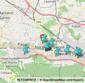 Mappa Via De Filippo Eduardo, 84018 Scafati SA, Italia (1.94417)