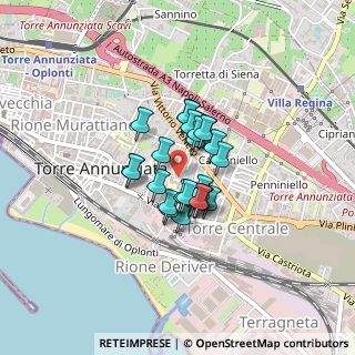 Mappa Via Isonzo, 80058 Torre Annunziata NA, Italia (0.25385)
