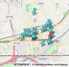 Mappa Via Martiri d'Ungheria, 84018 Scafati SA, Italia (0.358)