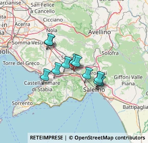 Mappa Traversa Borsellino, 84014 Nocera Inferiore SA, Italia (9.86727)