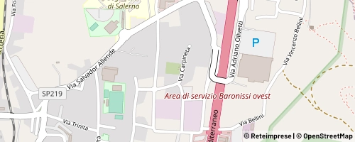 Mappa Baronissi