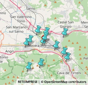 Mappa Via Carlo Cafiero, 84014 Nocera Inferiore SA, Italia (3.20917)