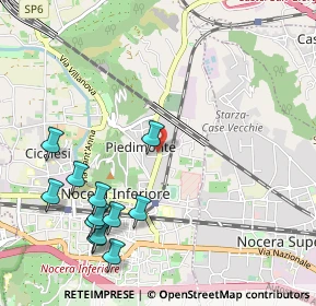 Mappa Via Carlo Cafiero, 84014 Nocera Inferiore SA, Italia (1.32583)