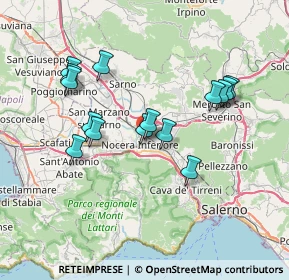 Mappa Via Carlo Cafiero, 84014 Nocera Inferiore SA, Italia (7.31067)
