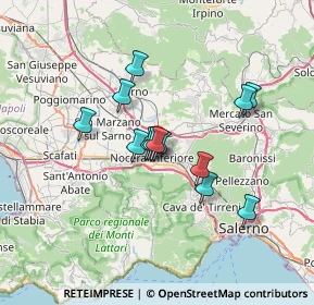 Mappa Via Carlo Cafiero, 84014 Nocera Inferiore SA, Italia (5.73462)