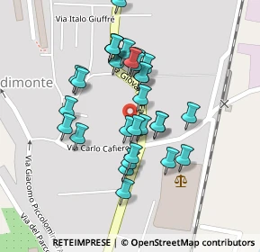 Mappa Via Carlo Cafiero, 84014 Nocera Inferiore SA, Italia (0.09333)