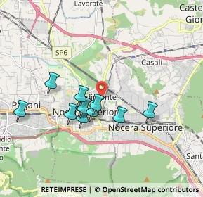 Mappa Via Carlo Cafiero, 84014 Nocera Inferiore SA, Italia (1.64727)