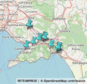 Mappa Via Carlo Cafiero, 84014 Nocera Inferiore SA, Italia (9.84545)