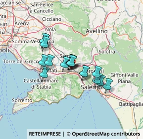 Mappa Via Carlo Cafiero, 84014 Nocera Inferiore SA, Italia (10.35)