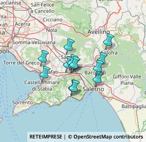 Mappa Via Carlo Cafiero, 84014 Nocera Inferiore SA, Italia (9.33077)
