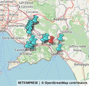 Mappa Via Carlo Cafiero, 84014 Nocera Inferiore SA, Italia (12.168)