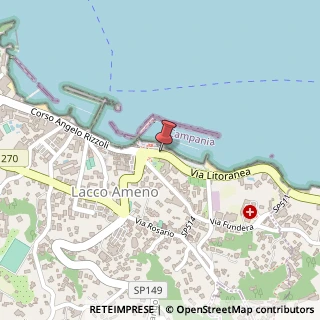 Mappa Piazza Salvatore Girardi, 2, 80076 Lacco Ameno NA, Italia, 80076 Lacco Ameno, Napoli (Campania)