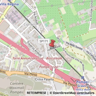 Mappa Via Diomede, 17, 80045 Pompei, Napoli (Campania)