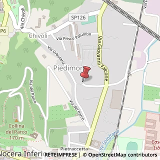 Mappa Via Allende Salvador, 21, 84014 Nocera Inferiore, Salerno (Campania)