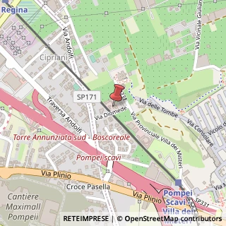 Mappa Via Diomede, 8, 80045 Pompei, Napoli (Campania)