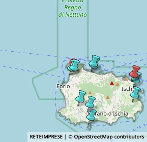 Mappa Via Francesco Calise Operaio Foriano, 80075 Forio NA, Italia (4.46727)
