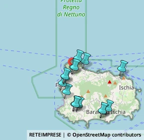 Mappa Via Francesco Calise Operaio Foriano, 80075 Forio NA, Italia (3.53067)
