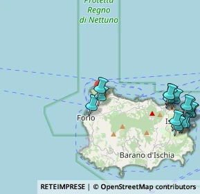 Mappa Via Francesco Calise Operaio Foriano, 80075 Forio NA, Italia (5.63067)