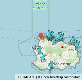 Mappa Via Francesco Calise Operaio Foriano, 80075 Forio NA, Italia (3.83)