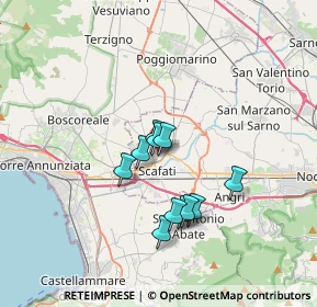 Mappa Via Della Resistenza, 84018 Scafati SA, Italia (2.88818)
