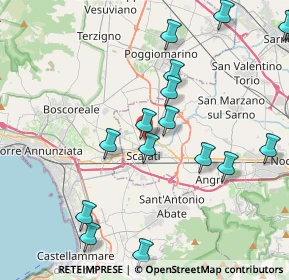 Mappa Via Della Resistenza, 84018 Scafati SA, Italia (5.25294)