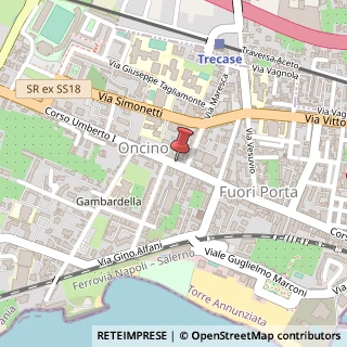 Mappa Corso Umberto I, 176, 80058 Torre Annunziata, Napoli (Campania)