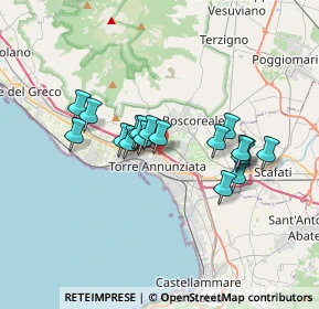 Mappa Via San Alfonso dei Liguori, 80058 Torre Annunziata NA, Italia (3.06056)