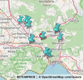 Mappa Via M. Pagano, 84086 Roccapiemonte SA, Italia (6.67083)