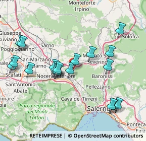 Mappa Via M. Pagano, 84086 Roccapiemonte SA, Italia (8.62158)