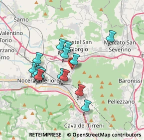Mappa Via M. Pagano, 84086 Roccapiemonte SA, Italia (3.37467)