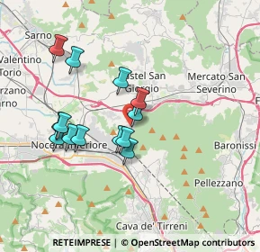 Mappa Via M. Pagano, 84086 Roccapiemonte SA, Italia (3.40308)