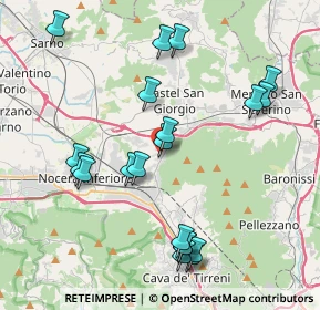 Mappa Via M. Pagano, 84086 Roccapiemonte SA, Italia (4.6155)