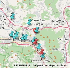 Mappa Via M. Pagano, 84086 Roccapiemonte SA, Italia (4.04929)